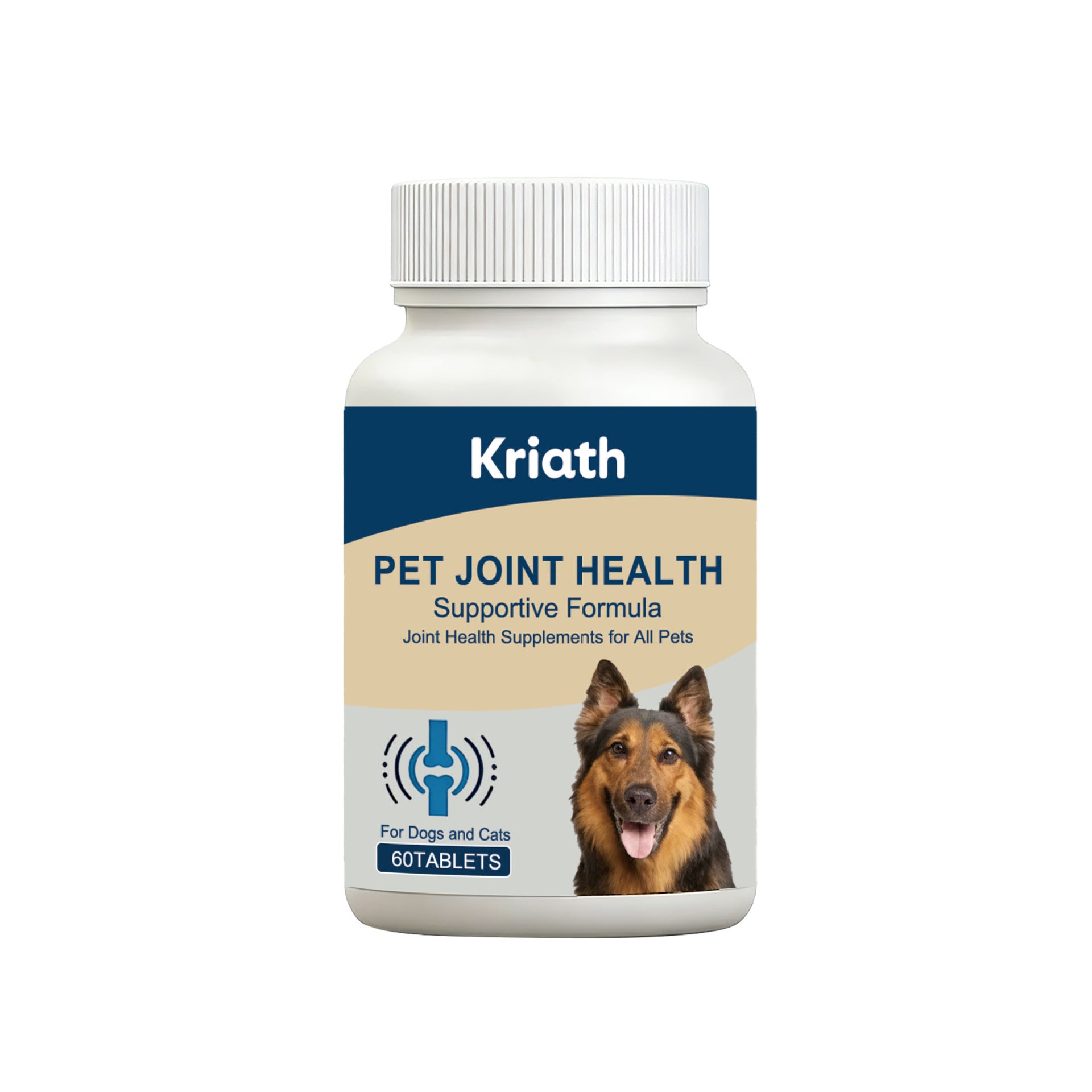 Kaufen: Pet Joint Health Flasche mit 60 Tabletten Etikett