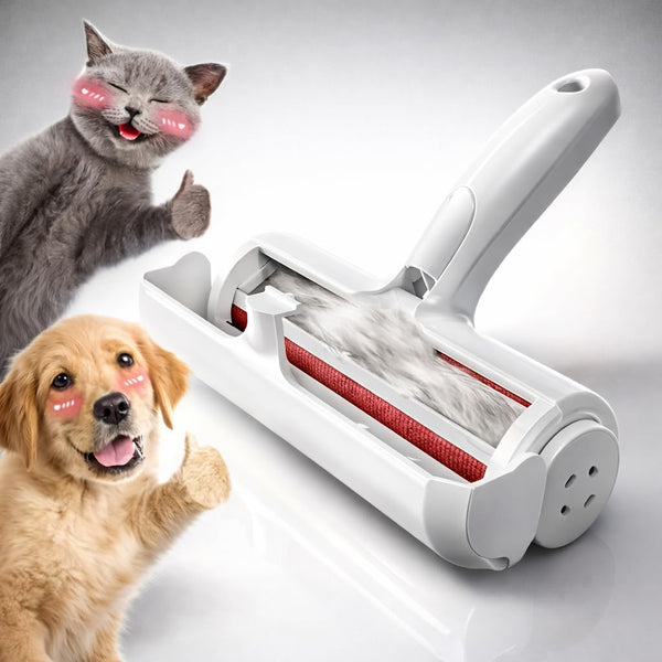Reusable Pet Hair Removal Roller | Sofa & Fabric Fur Cleaner