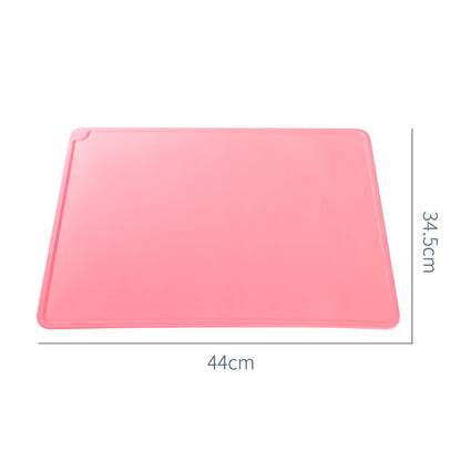 44 x 34 cm feeding waterer mat, pink