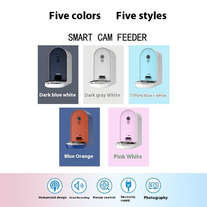 Smart Pet Feeder Farbvarianten und Stilübersicht