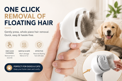 3-in-1 Cat Steam Brush | Mist Grooming & Pet Hair Remover FurClean Pro™