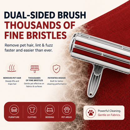 Reusable Pet Hair Removal Roller | Sofa & Fabric Fur Cleaner