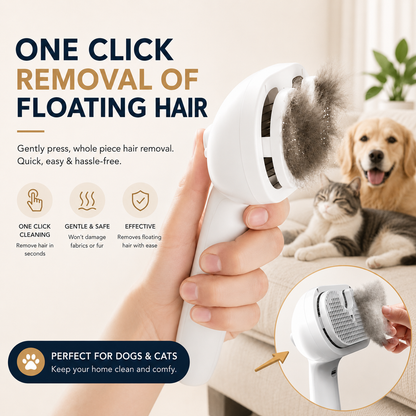 3-in-1 Cat  Dog Steam Brush | Mist Grooming & Pet Hair Remover FurClean Pro™