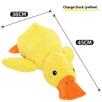 Quietschente gelb, Maße 38 cm Länge, 45 cm Höhe