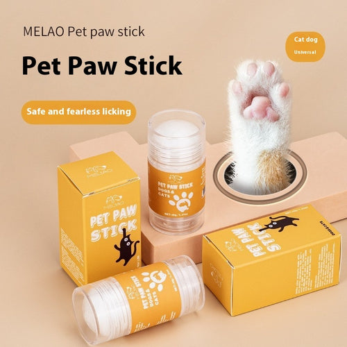 Pet Claw Care Cream im Stift-Behälter, gelb-weißer Deckel, Pfotenpflege